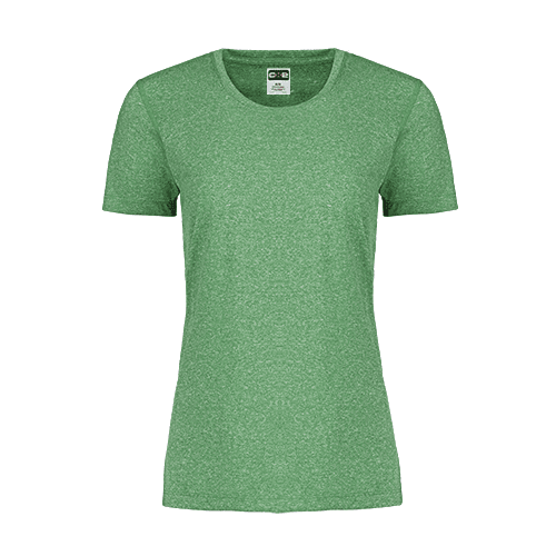 Unleash your potential: performance tee. Custom apparel available. Pt100 - Green Heather / XS / XS - Performance T-Shirt