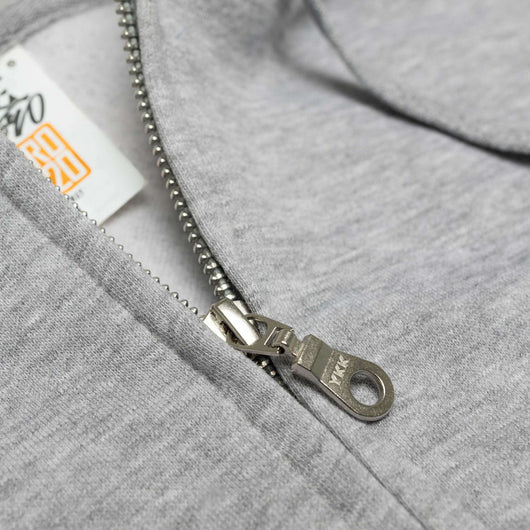 Unleash your creativity: hero-3020 sport grey hoodie for custom apparel & screen printing - Full-Zip Hoodie
