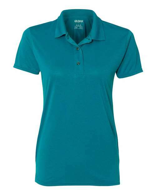 Unleash your style: custom apparel womens polo. Perfect for screen printing tor001 - Marbled Galapagos Blue / S