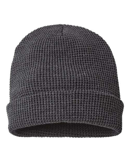 Unleash your style: custom apparel waffle beanie ready for screen printing cdn902