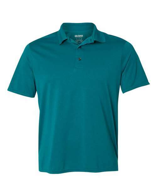 Unleash your style: performance jersey polo for custom apparel sp100 - Marbled Galapagos Blue / XL