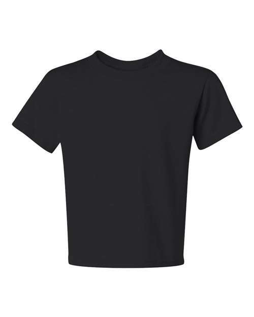 Unleash creativity: youth tees for custom apparel canada 5050 - Black / XS