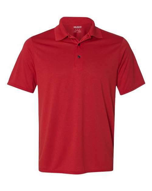 Unleash your style: performance jersey polo for custom apparel sp100 - Red / S