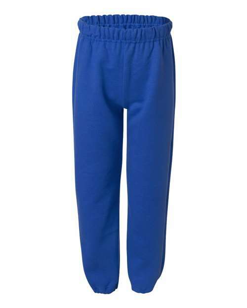 Unleash youth style: heavy blend sweatpants for custom apparel sp69000b - Royal / S