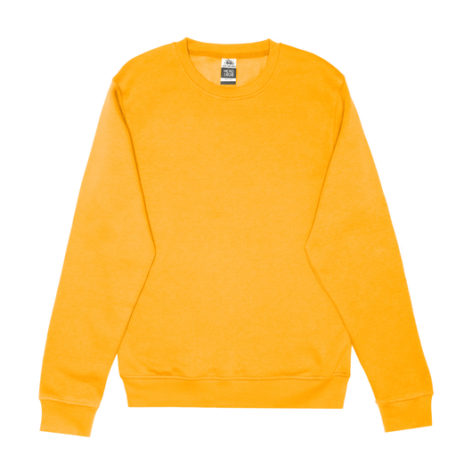 Unleash gold: hero-1020 crewneck for custom apparel and toronto screen printing - Crewnecks