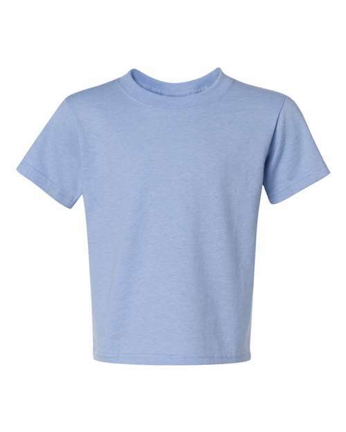 Unleash creativity: youth tees for custom apparel canada 5050 - Light Blue / XS