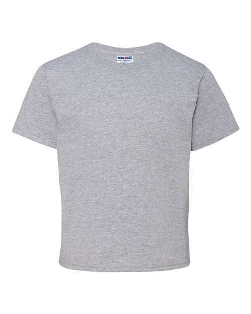 Unleash creativity: youth tees for custom apparel canada 5050 - Athletic Heather / XS