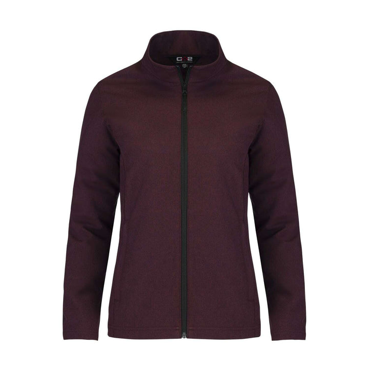 Unleash custom apparel softshell with screen printing toronto! Product code - Burgundy Melange / XS - Softshell