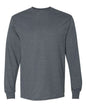 Unleash your vision: custom apparel ready for live screen printing toronto dryblend - Dark Heather / S