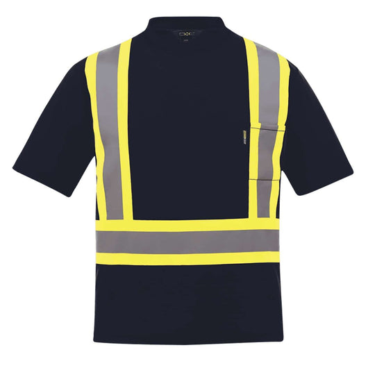 Unleash visibility: custom hi-vis t-shirt with toronto screen printing ta77 - Navy / Small - Hi-Vis T-Shirt