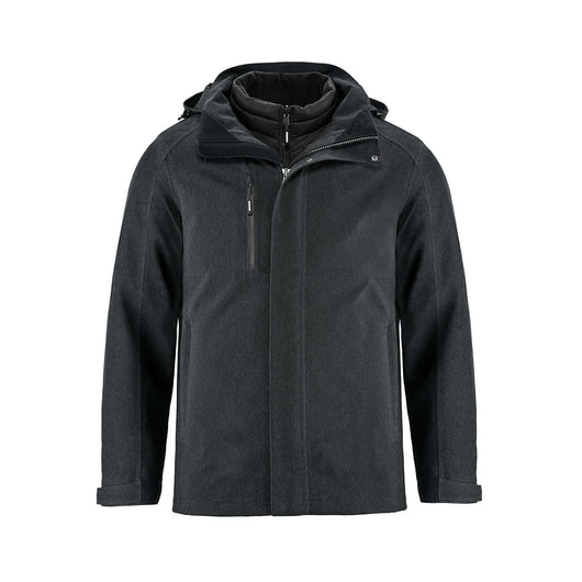 Unleash your style: custom apparel jacket ready for screen printing productcode - Charcoal / S - Jacket