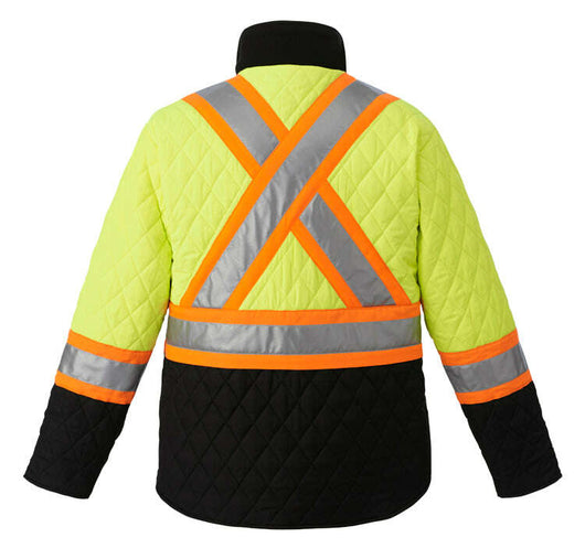 Unleash maximum visibility: custom hi-vis jacket 777. Screen printing toronto - Hi-Vis Jacket