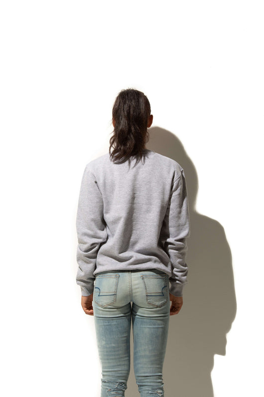 Unleash your designs: sport grey crewneck for custom apparel and screen printing hero-1020 - Crewnecks