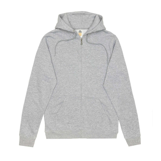 Unleash your creativity: hero-3020 sport grey hoodie for custom apparel & screen printing - Full-Zip Hoodie