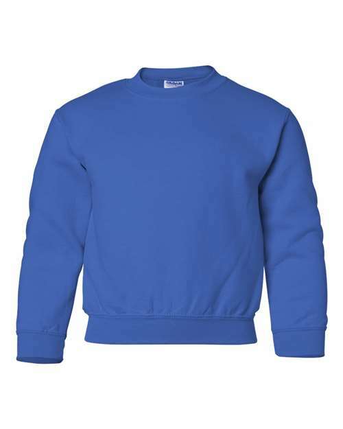 Unleash kids style: heavy blend youth sweatshirt for custom apparel y180 - Royal / XS