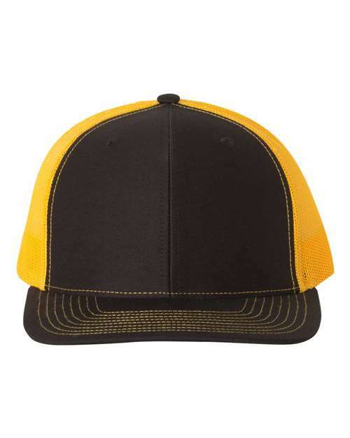 Unleash your style: custom apparel & screen printing toronto caps. Pc001 - Black/ Gold / OSFM