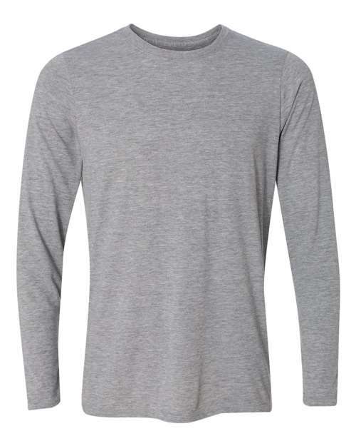Unleash your brand: custom apparel ready tee for screen printing toronto ls001 - Sport Grey / S