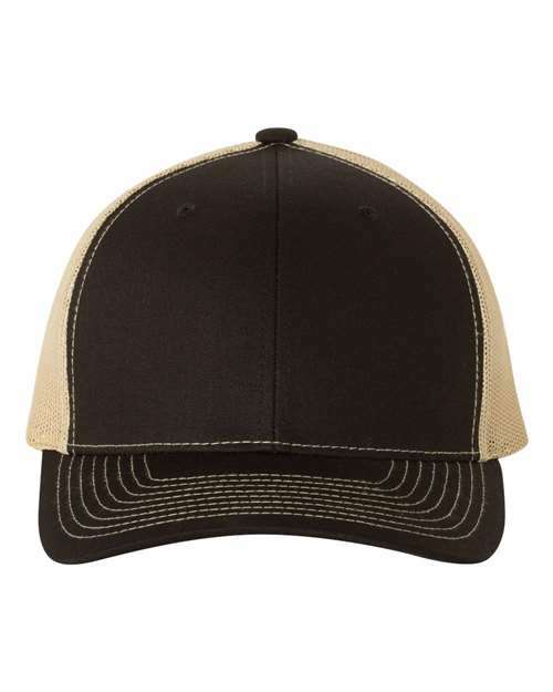 Unleash your style: custom apparel & screen printing toronto caps. Pc001 - Black/ Vegas Gold / OSFM