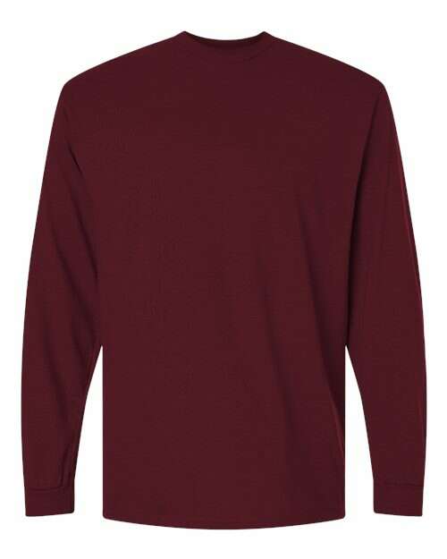 Unleash your vision: custom apparel ready for live screen printing toronto dryblend - Maroon / S