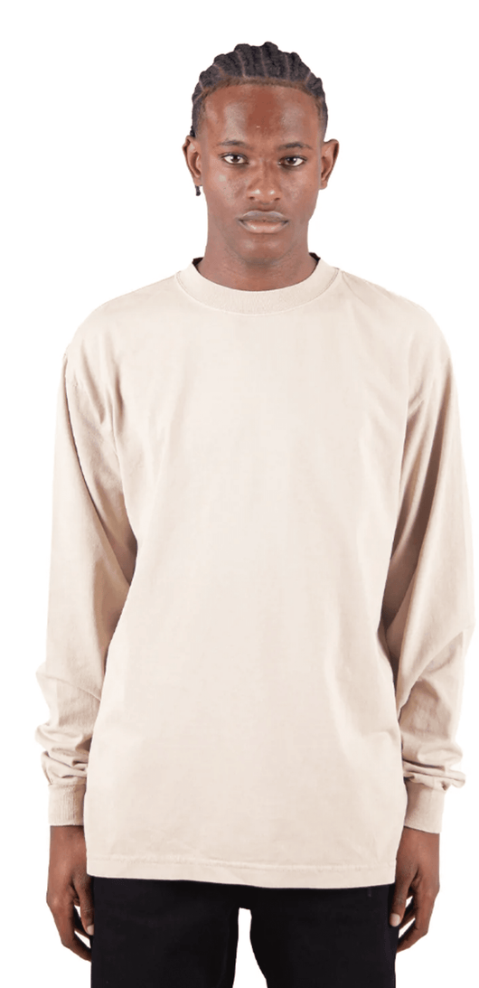 Unleash your style: custom apparel longsleeve tee ts247 - Cream / S - Longsleeve T-Shirt