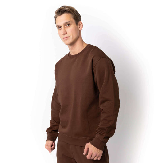 Unleash your creativity: cocoa crewneck for custom apparel hero-1020 - Crewnecks