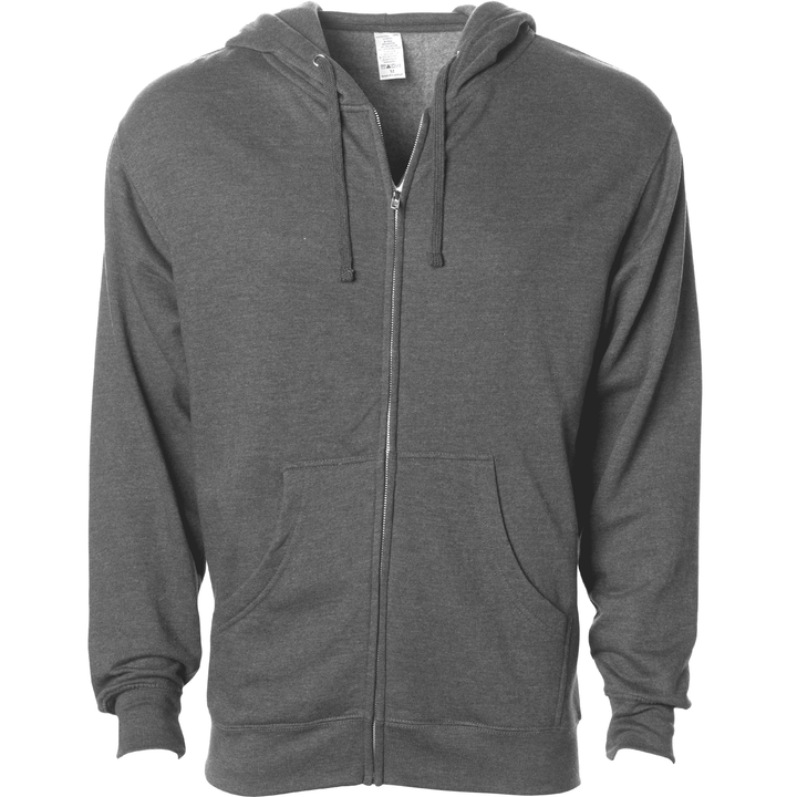 Unleash your style: custom apparel full-zip hoodie 7892 - Gunmetal Heather / XS - Full-Zip Hoodie