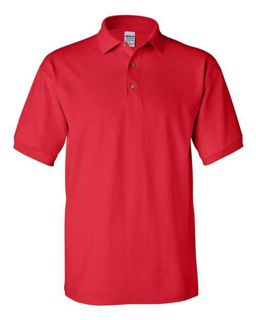 Unleash your brand: custom apparel screen printing toronto ready piqué polo - Red / S