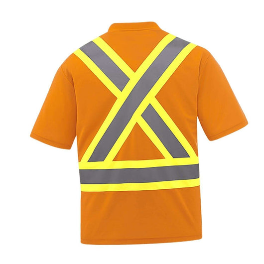 Unleash visibility: custom hi-vis t-shirt with toronto screen printing ta77 - Hi-Vis T-Shirt