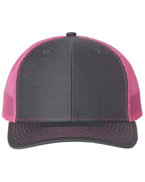 Unleash your style: custom apparel & screen printing toronto caps. Pc001 - Charcoal/ Neon Pink / OSFM