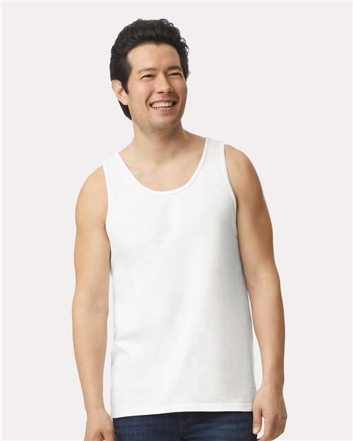 Unleash your designs: ultra cotton tank for live screen printing toronto cat23