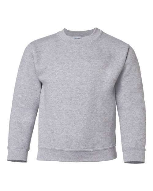 Unleash kids style: heavy blend youth sweatshirt for custom apparel y180 - Sport Grey / XS