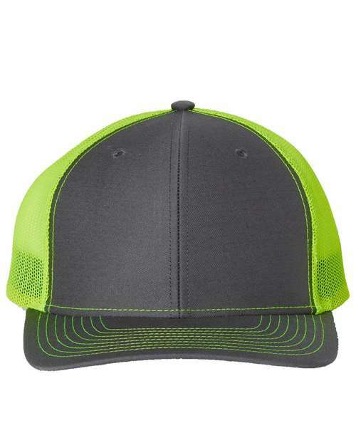 Unleash your style: custom apparel & screen printing toronto caps. Pc001 - Charcoal/ Neon Yellow / OSFM