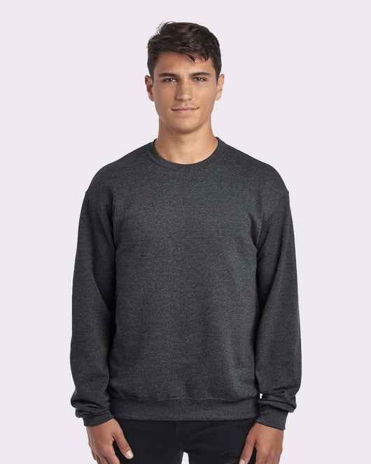 Unleash your creativity: nublend sweatshirt for live screen printing toronto 562mr - Black Heather / S - Sweaters