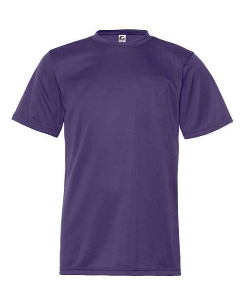 Unleash your vision: youth performance tee for live screen printing toronto 5200 - Purple / XS - T-Shirt