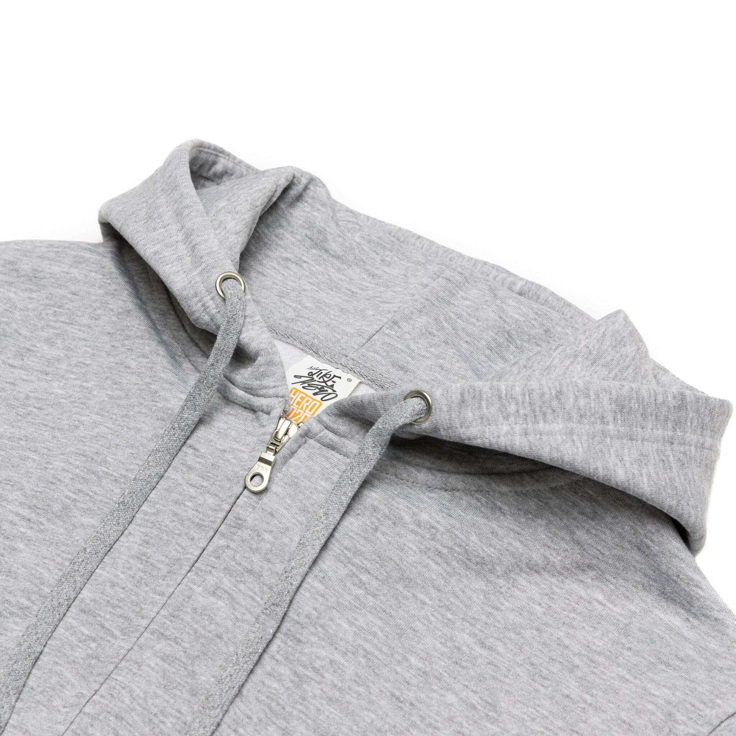 Unleash your creativity: hero-3020 sport grey hoodie for custom apparel & screen printing - Full-Zip Hoodie