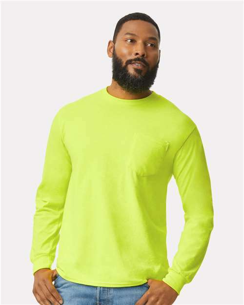 Unleash your brand: custom apparel live screen printing toronto t-shirt - Safety Green / S