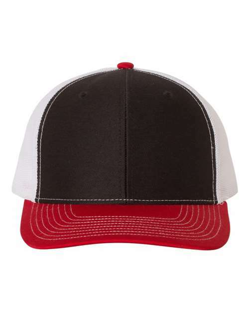 Unleash your style: custom apparel & screen printing toronto caps. Pc001 - Black/ White/ Red / OSFM