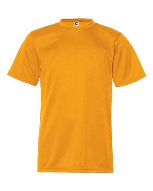 Unleash your vision: youth performance tee for live screen printing toronto 5200 - Gold / XS - T-Shirt