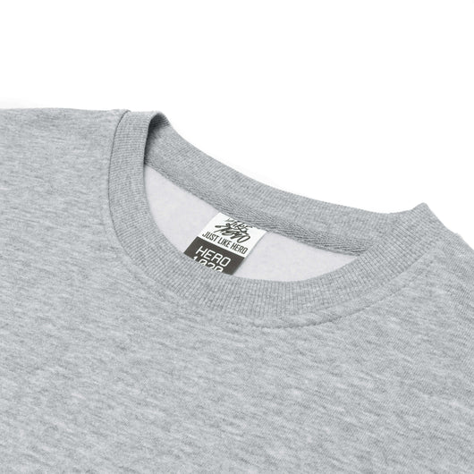 Unleash your designs: sport grey crewneck for custom apparel and screen printing hero-1020 - Crewnecks