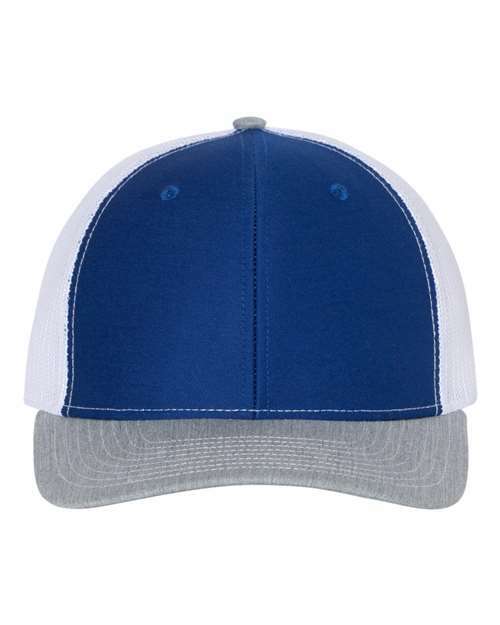 Unleash your style: custom apparel & screen printing toronto caps. Pc001 - Royal/ White/ Heather Grey / OSFM