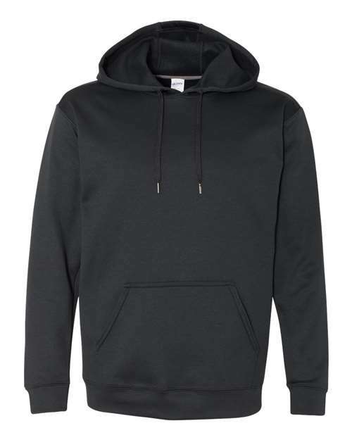 Unleash your brand: performance tech hoodie for custom apparel pt100 - Black / S