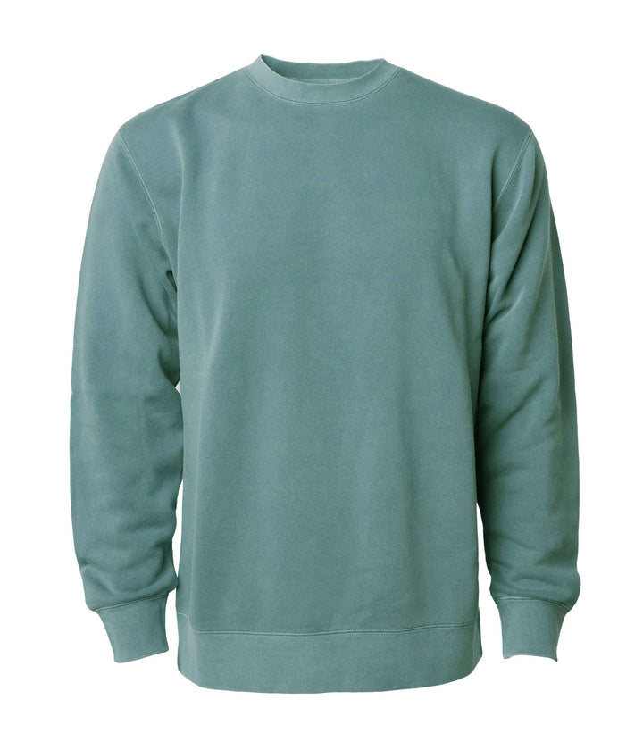 Unleash your style: custom apparel sweatshirts and hoodies tsp001 - Pigment Alpine Green / XS - Sweatshirts & Hoodies