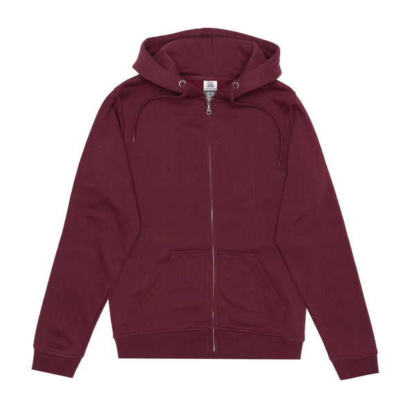 Unleash your maroon hero-3020: custom apparel & live screen printing toronto - Full-Zip Hoodie