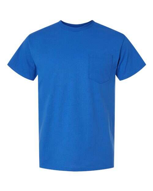 Unleash your brand with live screen printing toronto custom apparel dryblend - Royal / S