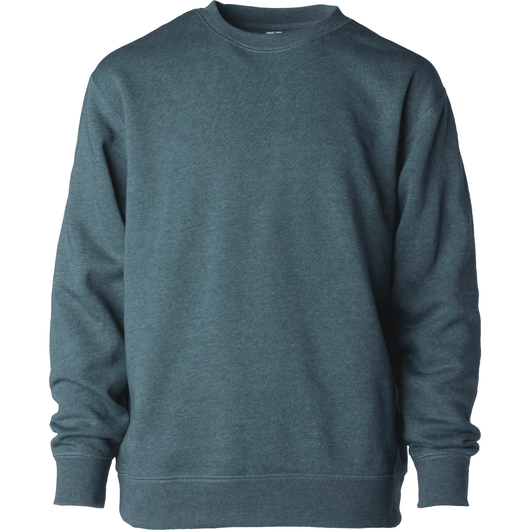 Unleash your style: custom apparel crews. Screen printing toronto available. Crews - Storm Blue Heather / XS - CREWS
