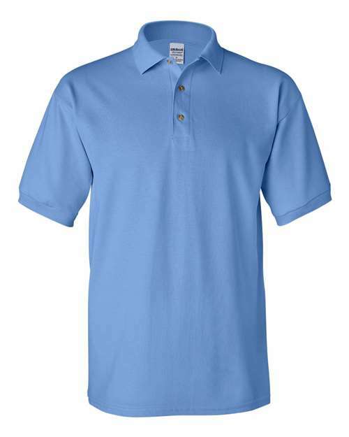 Unleash your brand: custom apparel screen printing toronto ready piqué polo - Carolina Blue / S