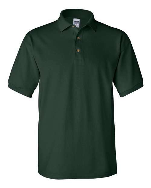 Unleash your brand: custom apparel screen printing toronto ready piqué polo - Forest Green / S