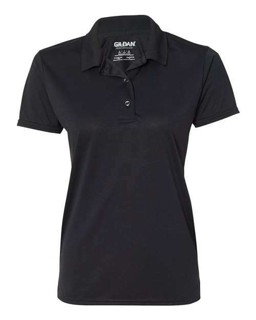 Unleash your style: custom apparel womens polo. Perfect for screen printing tor001 - Black / S