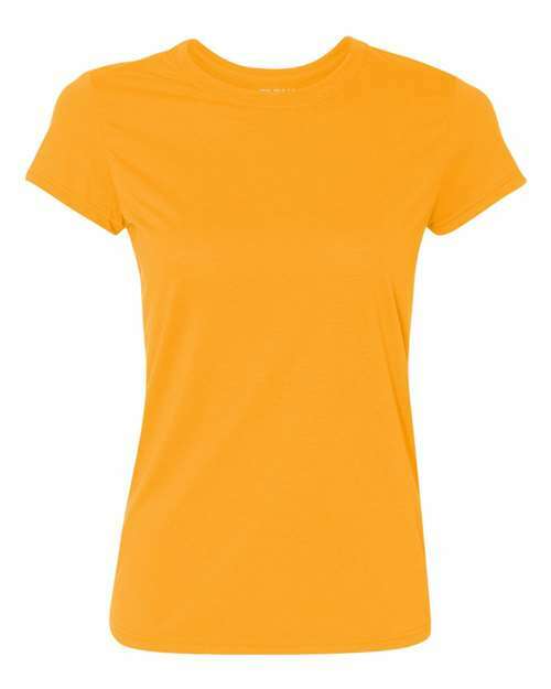 Unleash your brand: womens custom apparel for live screen printing toronto ts100 - Gold / M
