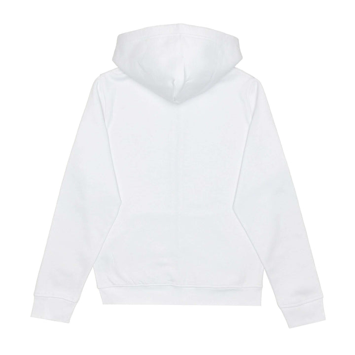 Unleash your vision: hero-3020 white hoodie for custom apparel and screen printing - Full-Zip Hoodie